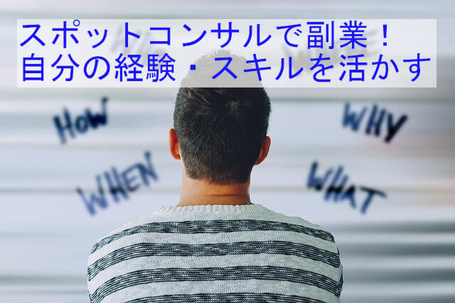 スポットコンサルサービス紹介記事のアイキャッチ画像